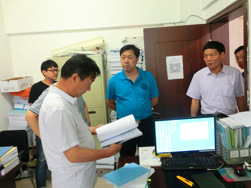 興平市公安局領導來億誠建設考察 興平市公安局領導來億誠建設考察