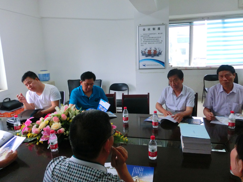 興平市公安局領導來億誠建設考察 興平市公安局領導來億誠建設考察