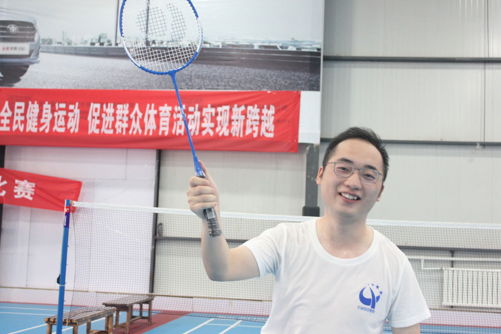 男單亞軍:財務結算中心盧升坤 男單亞軍:財務結算中心盧升坤