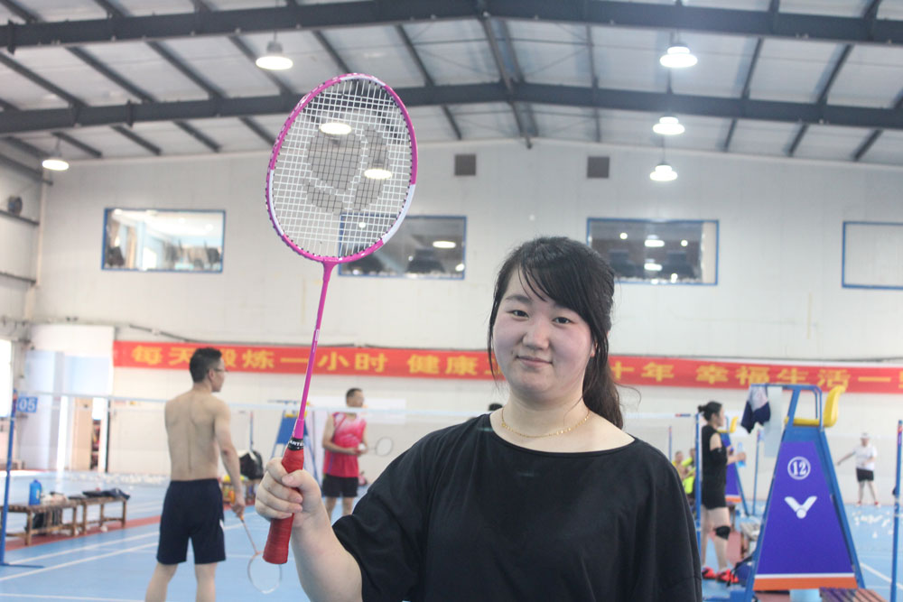 女單冠軍:財務結算中心呂婷 女單冠軍:財務結算中心呂婷