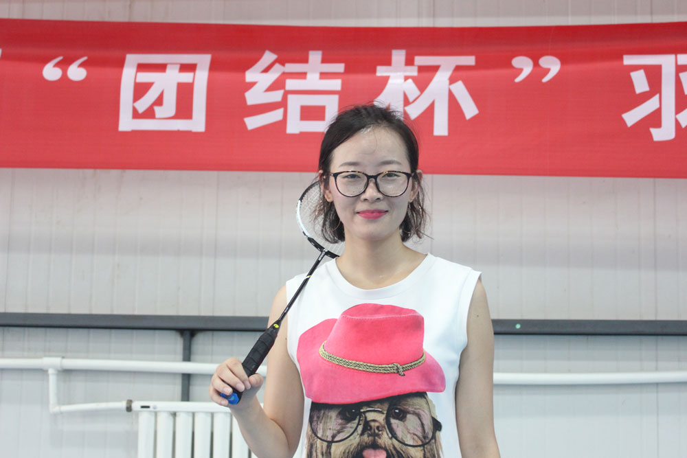 女單亞軍:造價咨詢中心尚敏 女單亞軍:造價咨詢中心尚敏