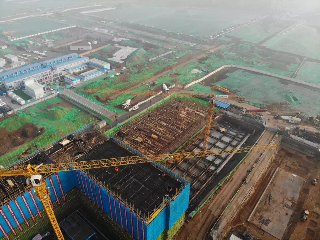 西安高新區(qū)第四完全中學(xué)施工現(xiàn)場圖 西安高新區(qū)第四完全中學(xué)施工現(xiàn)場圖