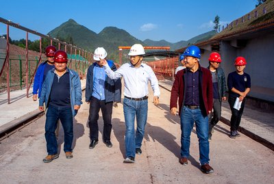 監理員進行現場走訪 監理員進行現場走訪