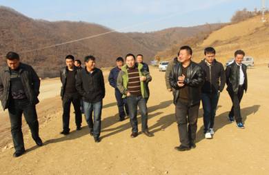 移民監理到穆棱鎮指導奮斗水庫移民安置工作 移民監理到穆棱鎮指導奮斗水庫移民安置工作