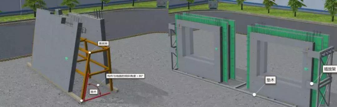 預制構件準備、場地布置、運輸、裝卸及堆放