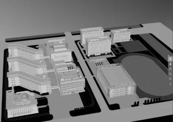 圖4 建筑信息化模型 圖4 建筑信息化模型